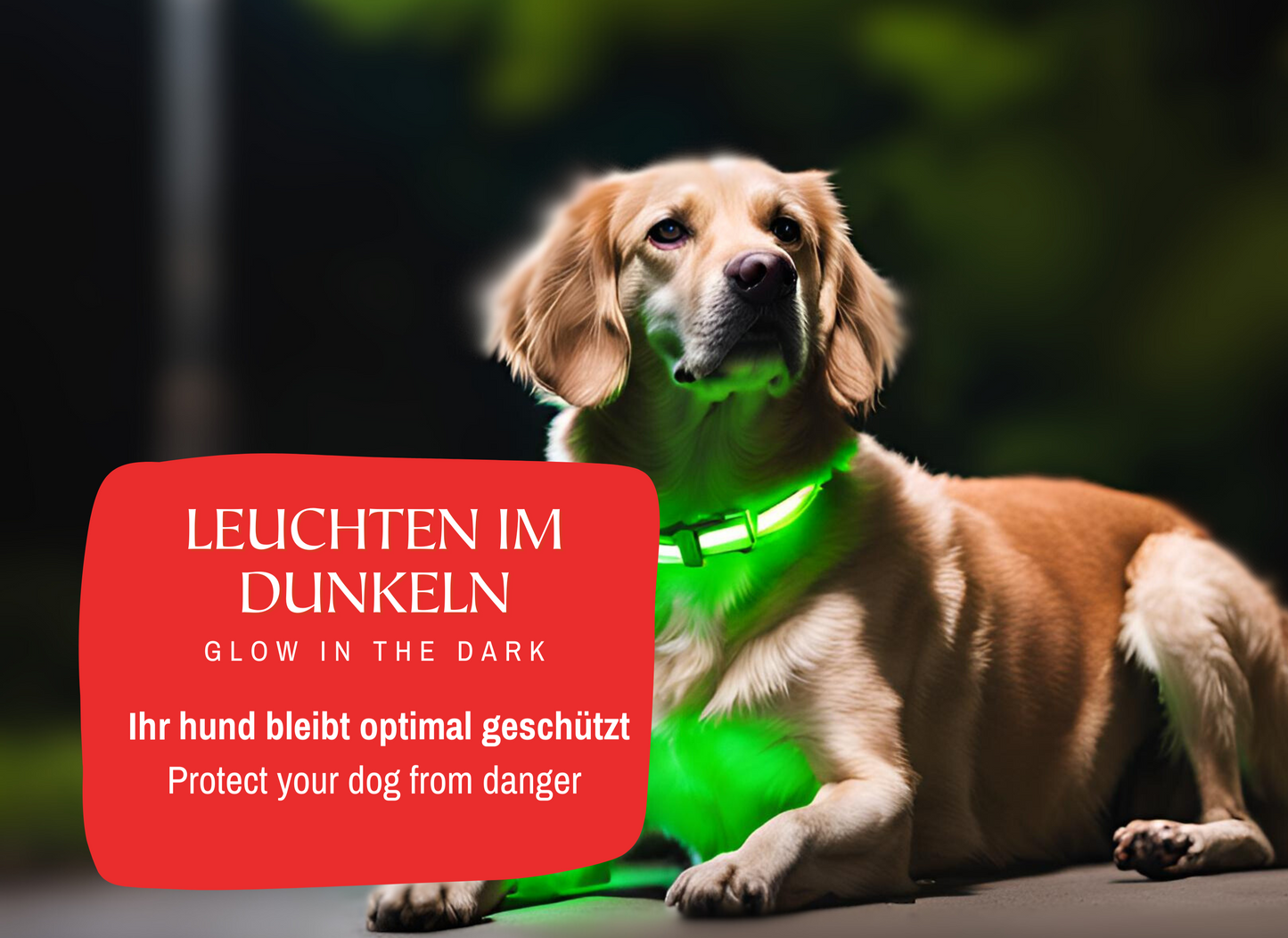 TIERFREUDEN® Tick & Flea Defense Collar for Large Dogs | All-Natural Formula